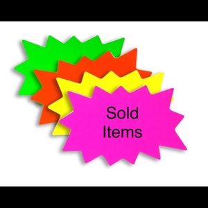 Sold Items